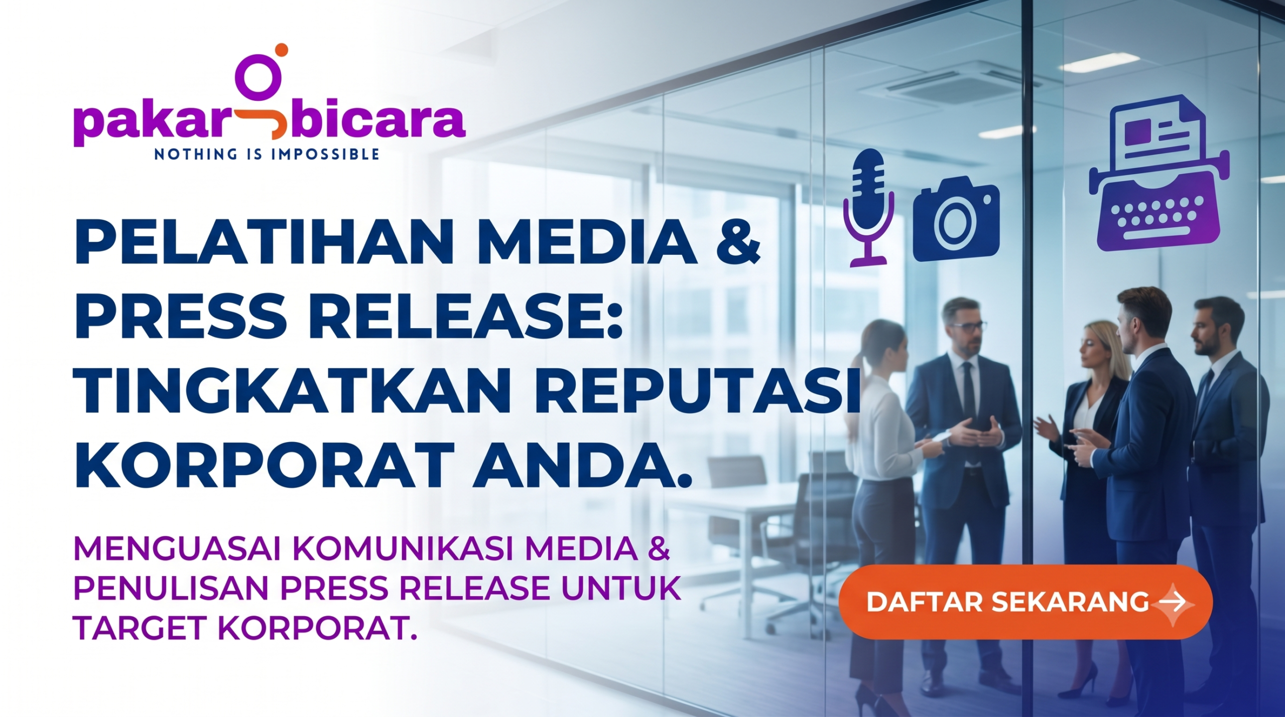 Pelatihan Media dan Press Release